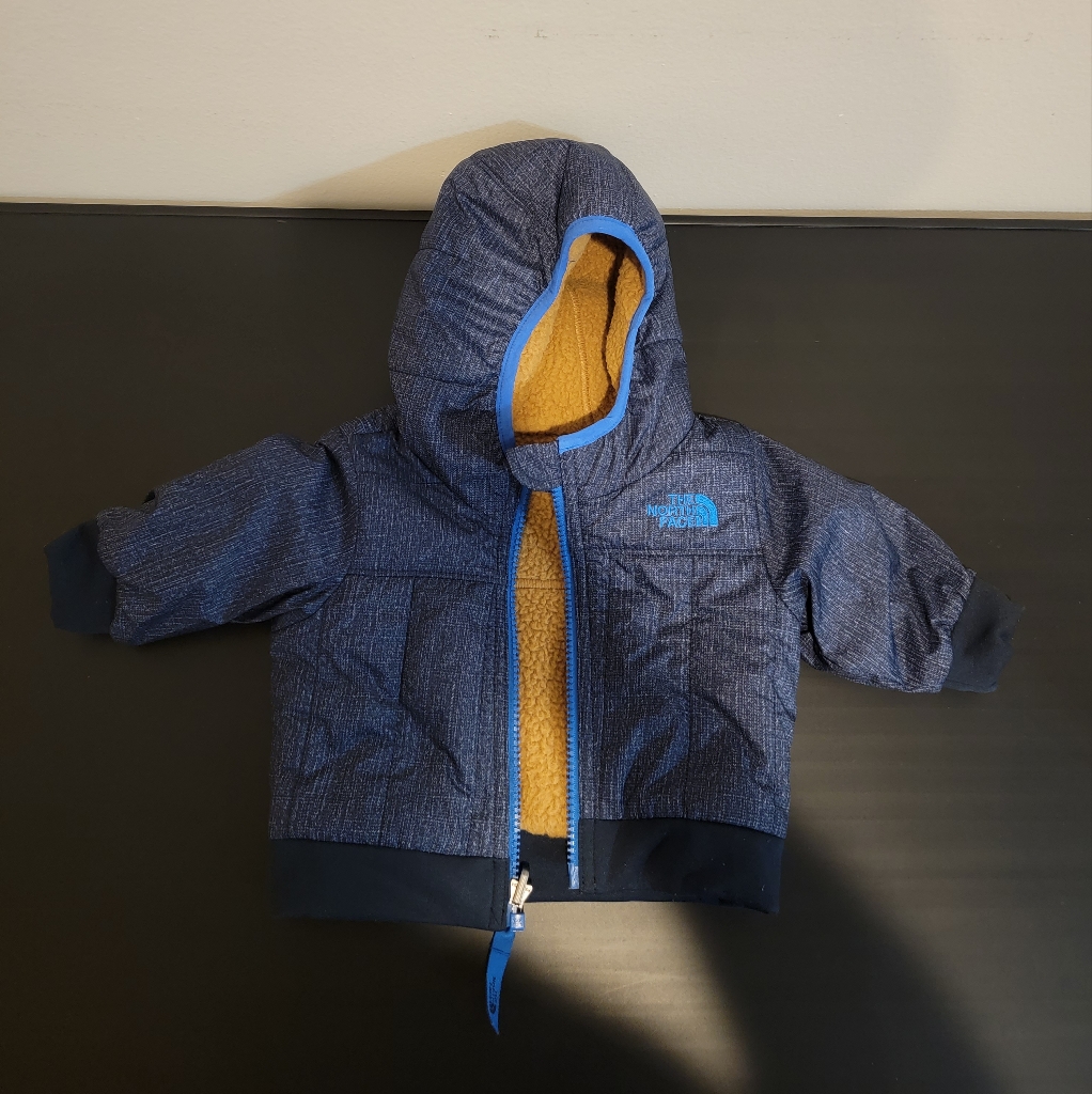 Baby North Face Yukon Reversible Jacket 3 Months Missing Tag